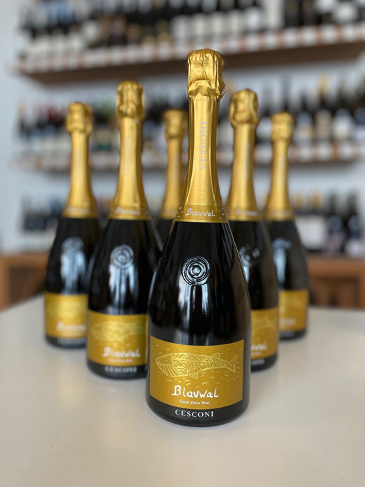 6 Flaschen Cesconi Blauwal Cuvée Extra Brut Bio Trento DOC NV zum Aktionspreis