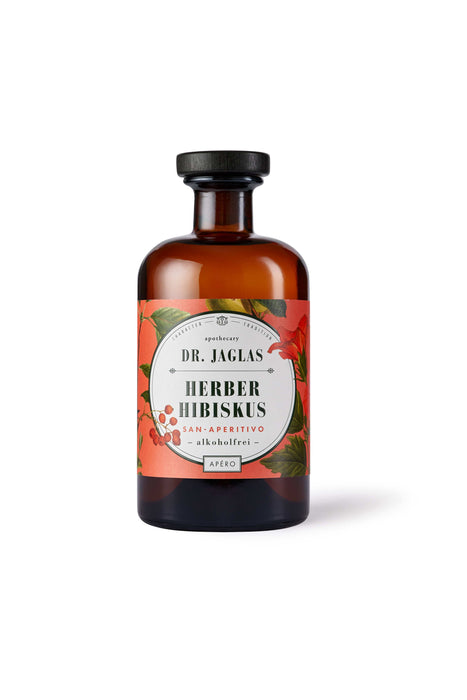 Dr. Jaglas Herber Hibiskus Aperitif alkoholfrei NV 500ml