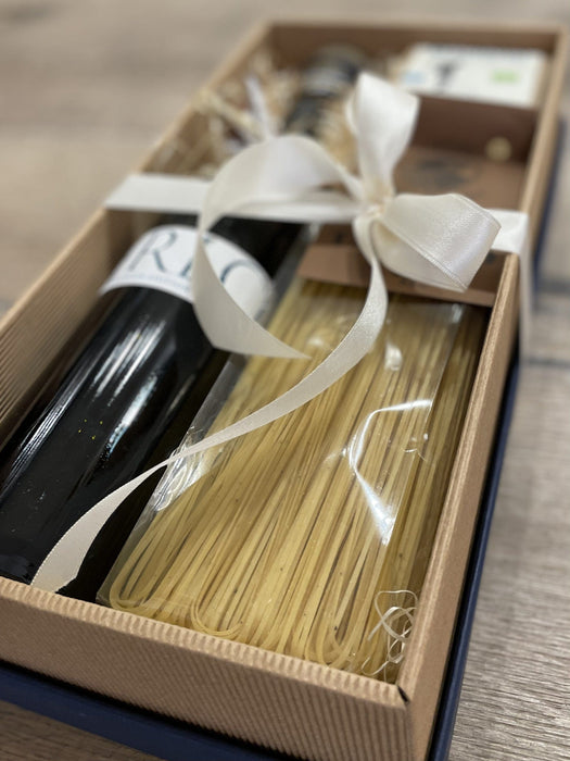 BERGWEIN Genusspaket mit Trüffelprodukten und Merlot Riserva BERGWEIN Edition 2.0