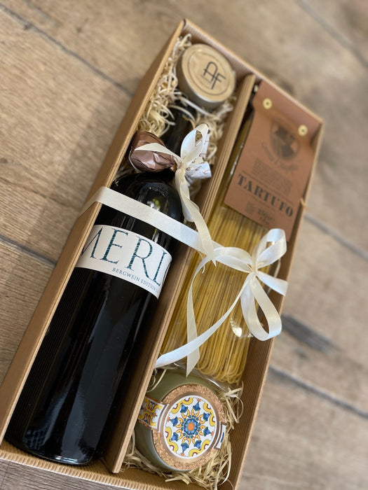 Genusspaket "Trüffel" mit Merlot Riserva BERGWEIN Edition