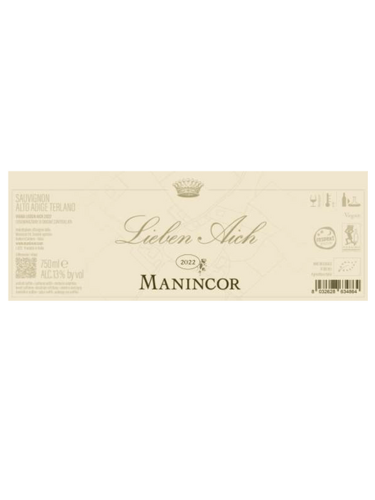 Manincor DOC Terlaner Sauvignon Blanc Vigna Lieben Aich Bio 2022