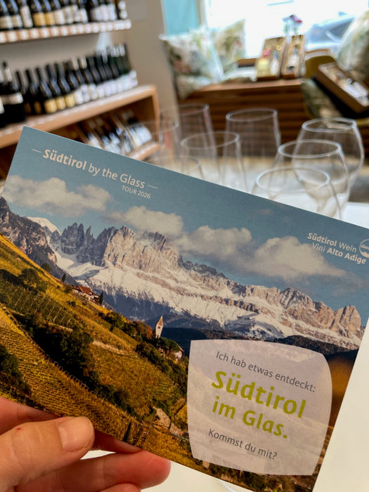Teilnahme Schnupperseminar "Einführung in die Weinregion Südtirol" am Donnerstag den 29. Oktober 18 - 19.30 Uhr