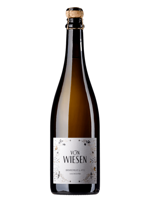 Von Wiesen Obstschaumwein Brombeerblatt & Apfel alkoholfrei NV
